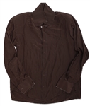 Prince Worn Chocolate Brown Shirt & Shoes With His Love Symbol