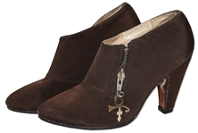 Prince Worn Chocolate Brown Shirt & Shoes With His Love Symbol