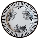 China Platter From Prince's Wedding -- Featuring Piano Key Design