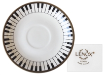 China Saucer From Princes Wedding -- Featuring Piano Keys Design