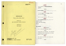 Lot of 10 Scripts Owned by Redd Foxx -- 9 ''Sanford & Son'' Scripts & Series Premiere Script of Spinoff Show ''Grady'' -- From Redd Foxx Estate