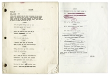 Lot of 10 ''Sanford & Son'' Scripts Owned & Annotated by Redd Foxx -- With Drawings of a Red Fox & Popeye -- From Redd Foxx Estate
