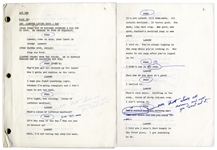 Lot of 10 ''Sanford & Son'' Scripts Owned by Redd Foxx -- With Drawing of Redd Foxx -- From Redd Foxx Estate