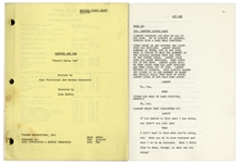Lot of 10 ''Sanford & Son'' Scripts Owned by Redd Foxx -- With Drawing of Redd Foxx -- From Redd Foxx Estate