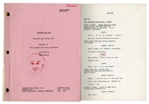 Lot of 10 ''Sanford & Son'' Scripts Owned by Redd Foxx -- With Drawing of Redd Foxx -- From Redd Foxx Estate