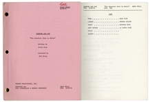 Lot of 10 ''Sanford & Son'' Scripts Owned by Redd Foxx -- With Drawing of Redd Foxx -- From Redd Foxx Estate