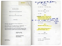 Lot of 10 Scripts Owned by Redd Foxx -- From Redd Foxx Estate