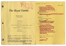 Lot of 10 Scripts Owned by Redd Foxx -- From Redd Foxx Estate
