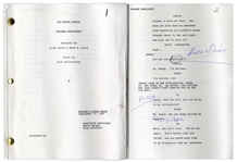 Lot of 10 Scripts Owned by Redd Foxx -- From Redd Foxx Estate