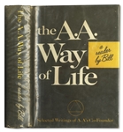 Bill Wilson Signed First Edition of ''The AA Way of Life''