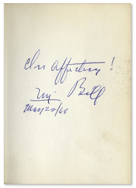 Bill Wilson Signed First Edition of ''The AA Way of Life''