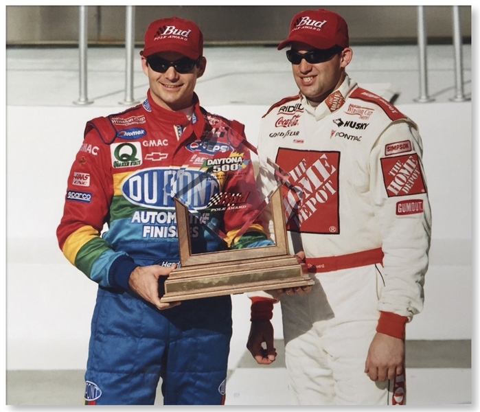 Tony Stewart Race-Worn & Signed Fire Suit From Rookie of the Year Season in 1999 -- 3-Time Champion