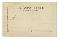 Enrico Caruso Original Watercolor Painting -- With LOA From Enrico Caruso, Jr.