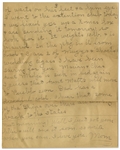 1940 Letter Aboard the U.S.S. Arizona, Sunk in Pearl Harbor Attack -- With U.S.S. Arizona Postmark on Envelope -- Also Includes 2 Letters Addressed to Ship, One the Day After Pearl Harbor