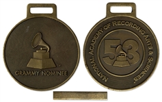 Grammy Nomination Medal -- Made by Tiffany & Co.