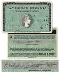 Redd Foxx Signed Credit Card From 1972 -- 3 Months After Premiere of Sanford and Son -- From the Redd Foxx Estate