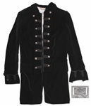Prince Worn Velvet Military Jacket -- With LOA From Princes Fashion Collaborator