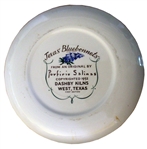 Porforio Salinas Bluebonnet Plate by Dashby Kilns