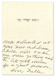 Author Harper Lee Autograph Letter Signed -- With Mention of Lee's Worsening Macular Degeneration -- ''...can't see, drat it...''