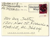 Author Harper Lee Autograph Letter Signed -- With Mention of Lee's Worsening Macular Degeneration -- ''...can't see, drat it...''