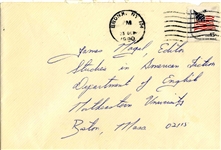 'Catch-22'' Author Joseph Heller Autograph Letter Signed -- ''...My memory isn't as good as the written notes, but if you're puzzled, perhaps I can make sense of things...''
