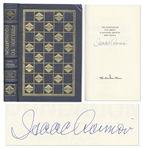 Isaac Asimov Signed Deluxe Edition of Prelude to Foundation -- Near Fine