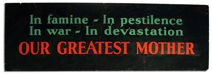 Red Cross Original Artwork for Our Greatest Mother Campaign