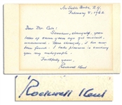 Artist and Writer Rockwell Kent Autograph Note Signed