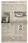Elvis Presley Death Newspaper -- Special Edition From Memphis, Elvis Hometown, Following His 16 August 1977 Death