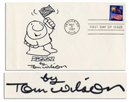 Tom Wilson Cover Signed -- Cartoonist Adds Sketch of His Ziggy Character