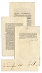 General Winfield Scott Document Signed -- Regarding Soldier Abuse in the Seminole Wars