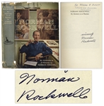 Norman Rockwell Autobiography My Adventures as an Illustrator Signed