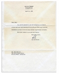 Prolific Inventor Lee De Forest Typed Letter Signed