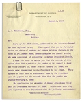 Letter Regarding the Pardons for Lincoln Assassination Conspirators Dr. Mudd, Edmund Spangler and Samuel Arnold