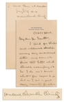Christy Girl Artist Howard Chandler Christy Autograph Letter Signed -- ...I do not know what your request is, but...I send this at random...