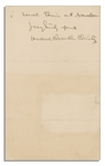 'Christy Girl'' Artist Howard Chandler Christy Autograph Letter Signed -- ''...I do not know what your request is, but...I send this at random...''