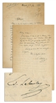 Mastermind Behind The Statue of Liberty Edouard Laboulaye Autograph Letter Signed -- Rare