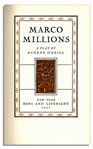 Eugene O'Neill ''Marco Millions'' Signed Limed Edition