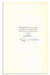 Eugene O'Neill Signed Limited Edition of ''Lazarus Laughed''