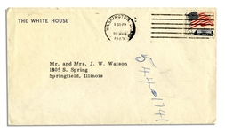 John & Jackie Kennedy White House Card on the Death of Their Child
