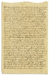 1784 Deed to Property in New Brunswick, New Jersey -- ''...previous to the late Revolution...''
