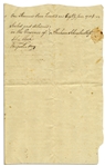 1784 Deed to Property in New Brunswick, New Jersey -- ''...previous to the late Revolution...''