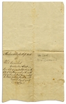 1784 Deed to Property in New Brunswick, New Jersey -- ''...previous to the late Revolution...''