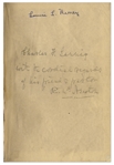 Pastor Richard Newton Signed Book of Children's Sermons