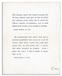 Oliver Wendell Holmes Sr. Letter Signed -- ''...you will do well to remind me again of my promise...''