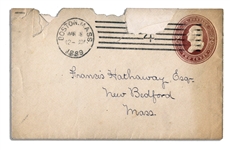 Oliver Wendell Holmes Sr. Letter Signed -- ''...you will do well to remind me again of my promise...''