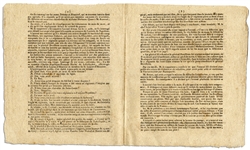 Death Sentence for Napoleon's Aide, General Charles de la Bedoyere -- ''...convicted of crimes of treason and rebellion, for having lent support in the invasion made by Bonaparte...''