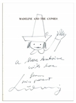 ''Madeline and the Gypsies'' First Printing Signed With Drawing of Madeline -- Scarce Piece by Author Ludwig Bemelmans