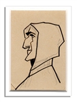 Opera Legend Enrico Caruso Hand-Drawn Sketch