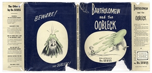 Dr. Seuss ''Bartholomew and the Oobleck'' First Printing -- With Original Dust Jacket